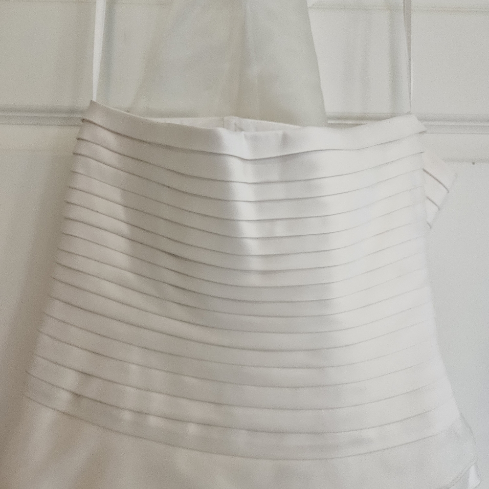 White strapless Dress - Picture 8 of 13